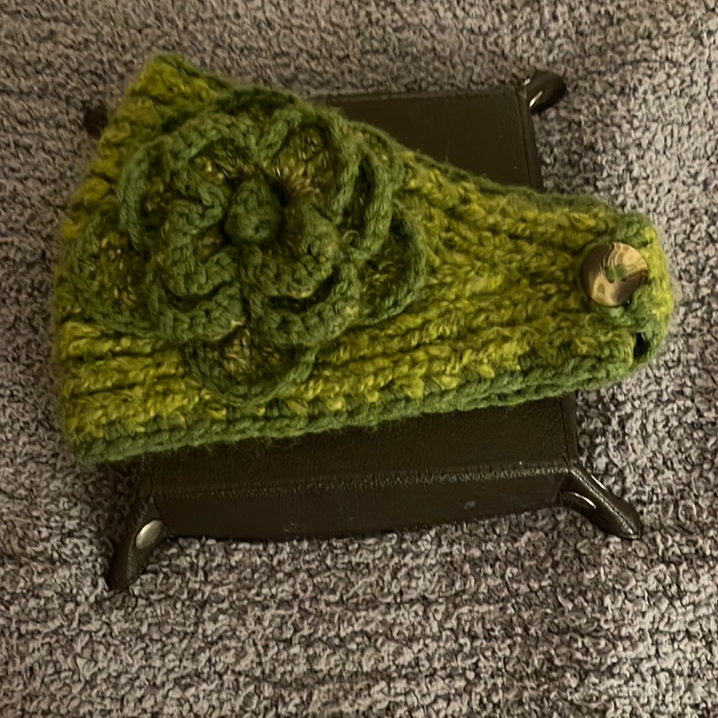 Green Adjustable Headwrap